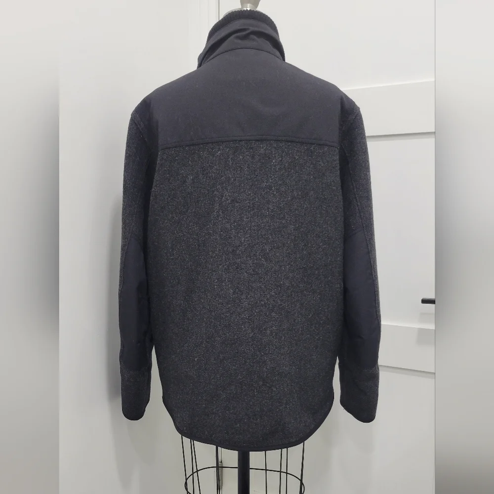 Banana Republic Vintage Men's Wool Blend Heavy Jacket Preppy Y2K Size M
